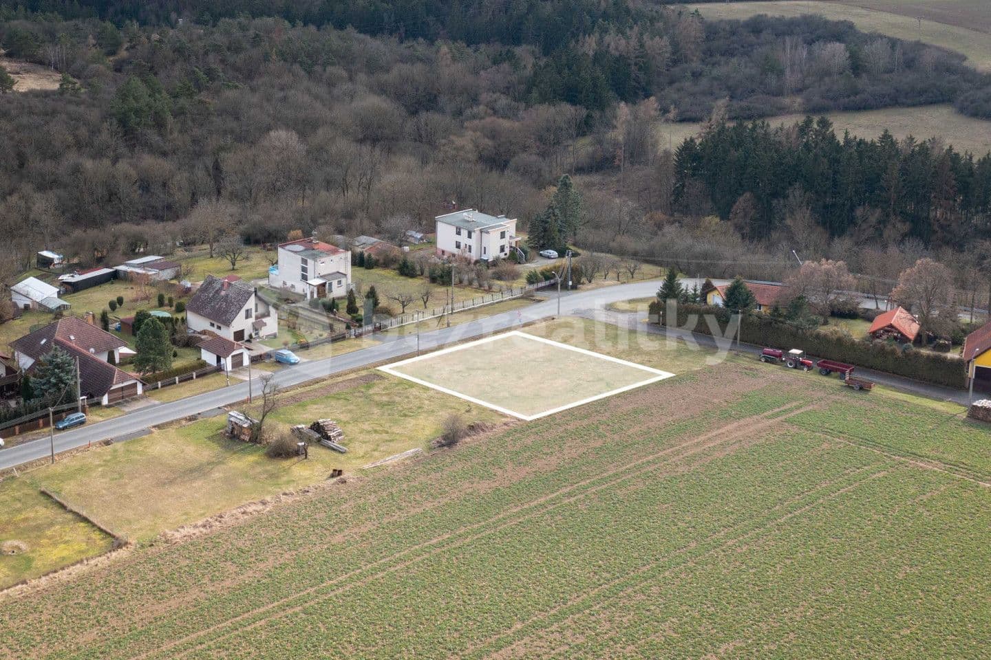 plot for sale, 818 m², Chříč, Plzeňský Region