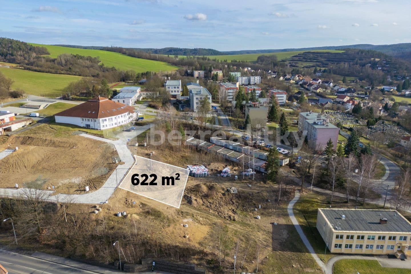 plot for sale, 622 m², Plasy, Plzeňský Region