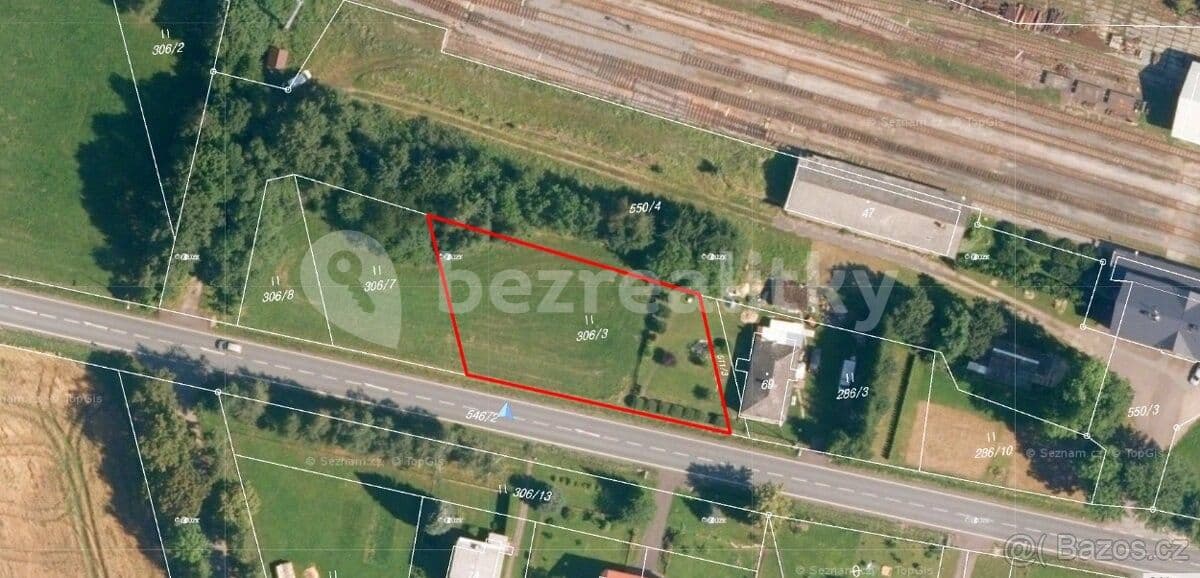 plot for sale, 1,306 m², 43, Králíky, Pardubický Region