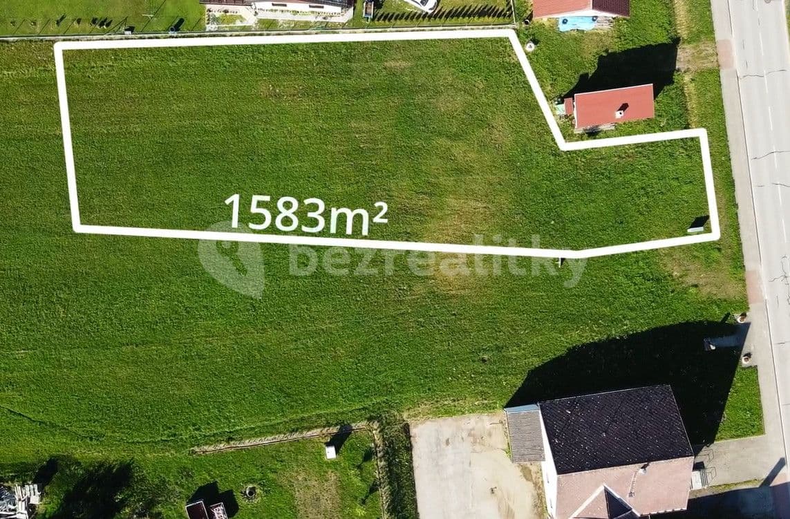 plot for sale, 1,583 m², Jílovice, Jihočeský Region