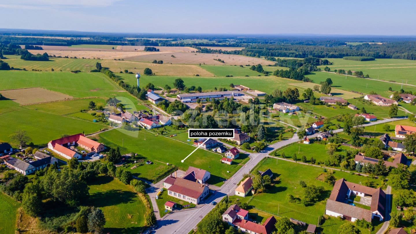 plot for sale, 1,438 m², Jílovice, Jihočeský Region