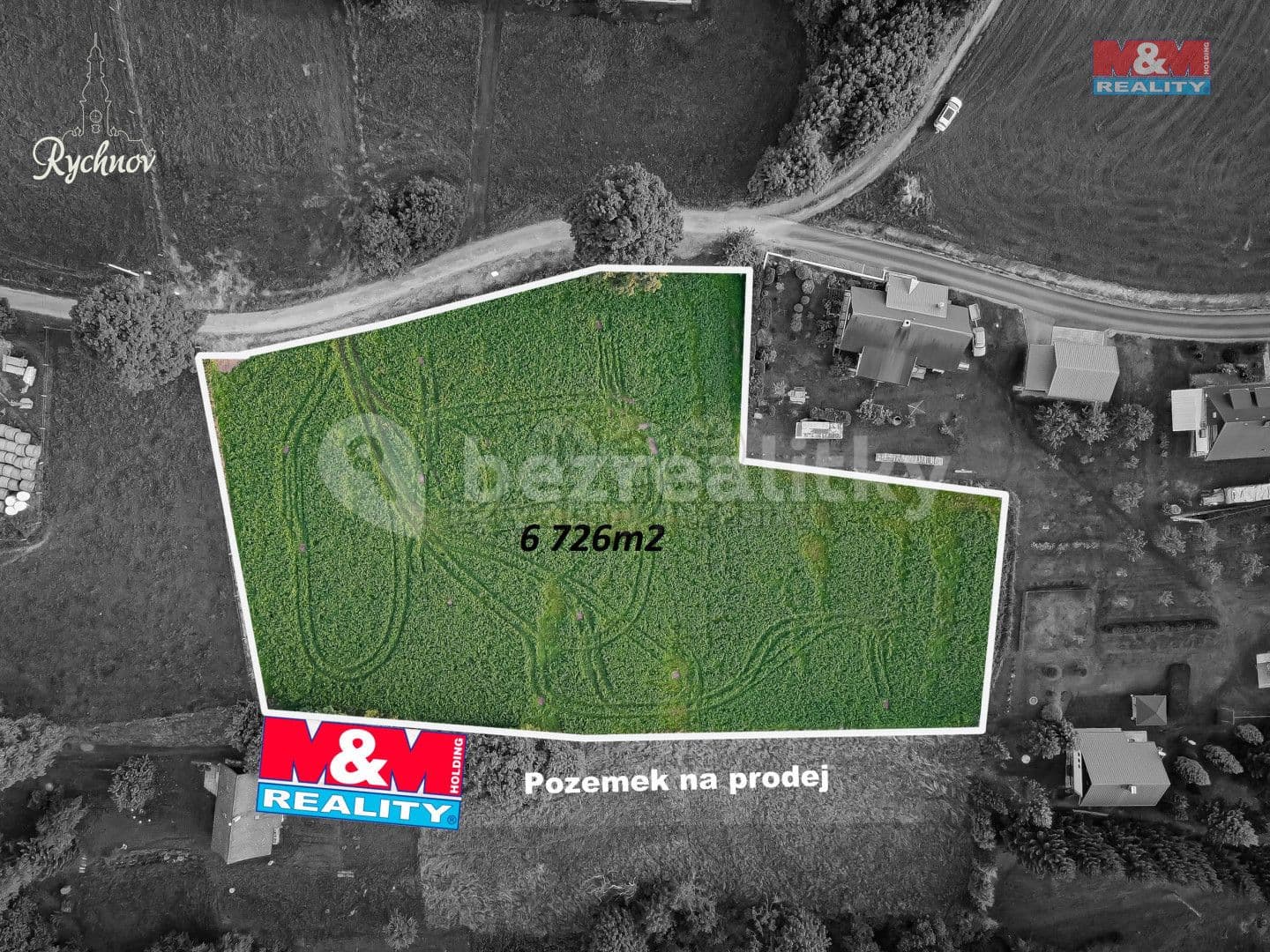 plot for sale, 3,520 m², České Petrovice, Pardubický Region