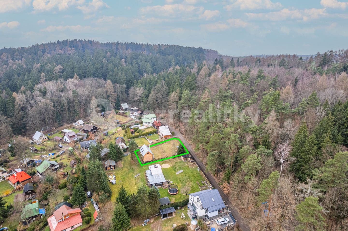 recreational property for sale, 587 m², Údolí Raků, Tehov, Středočeský Region