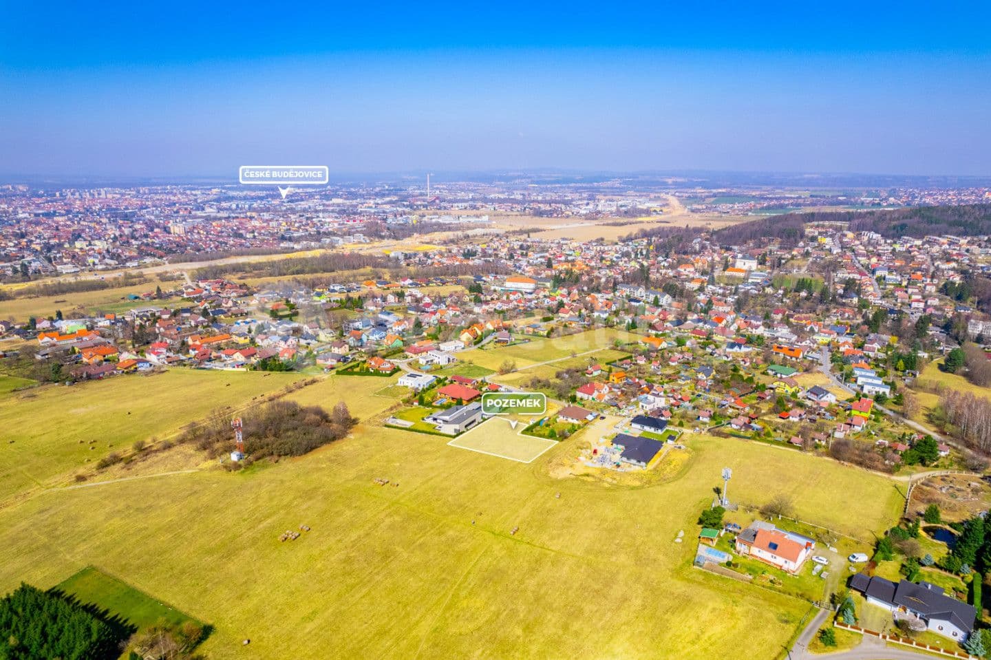 plot for sale, 1,644 m², Srubec, Jihočeský Region
