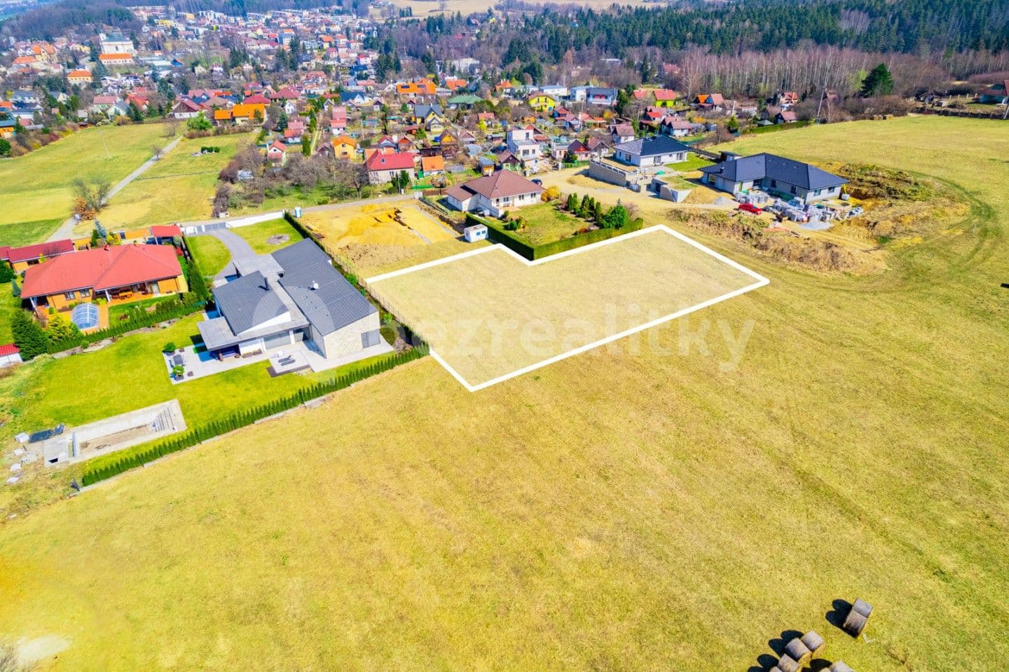plot for sale, 1,644 m², Srubec, Jihočeský Region