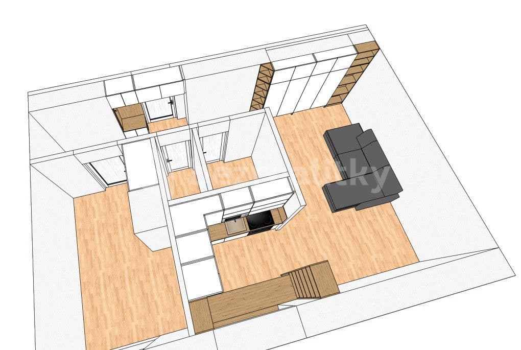 2 bedroom with open-plan kitchen flat for sale, 65 m², Ostrava, Moravskoslezský Region