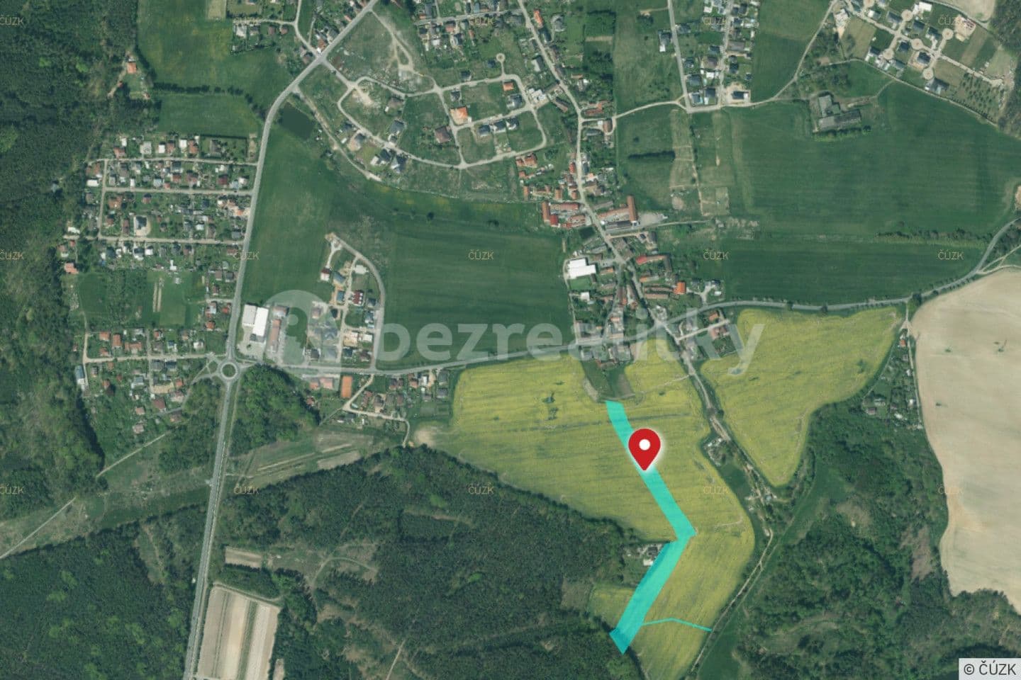 plot for sale, 14,579 m², Zruč-Senec, Plzeňský Region