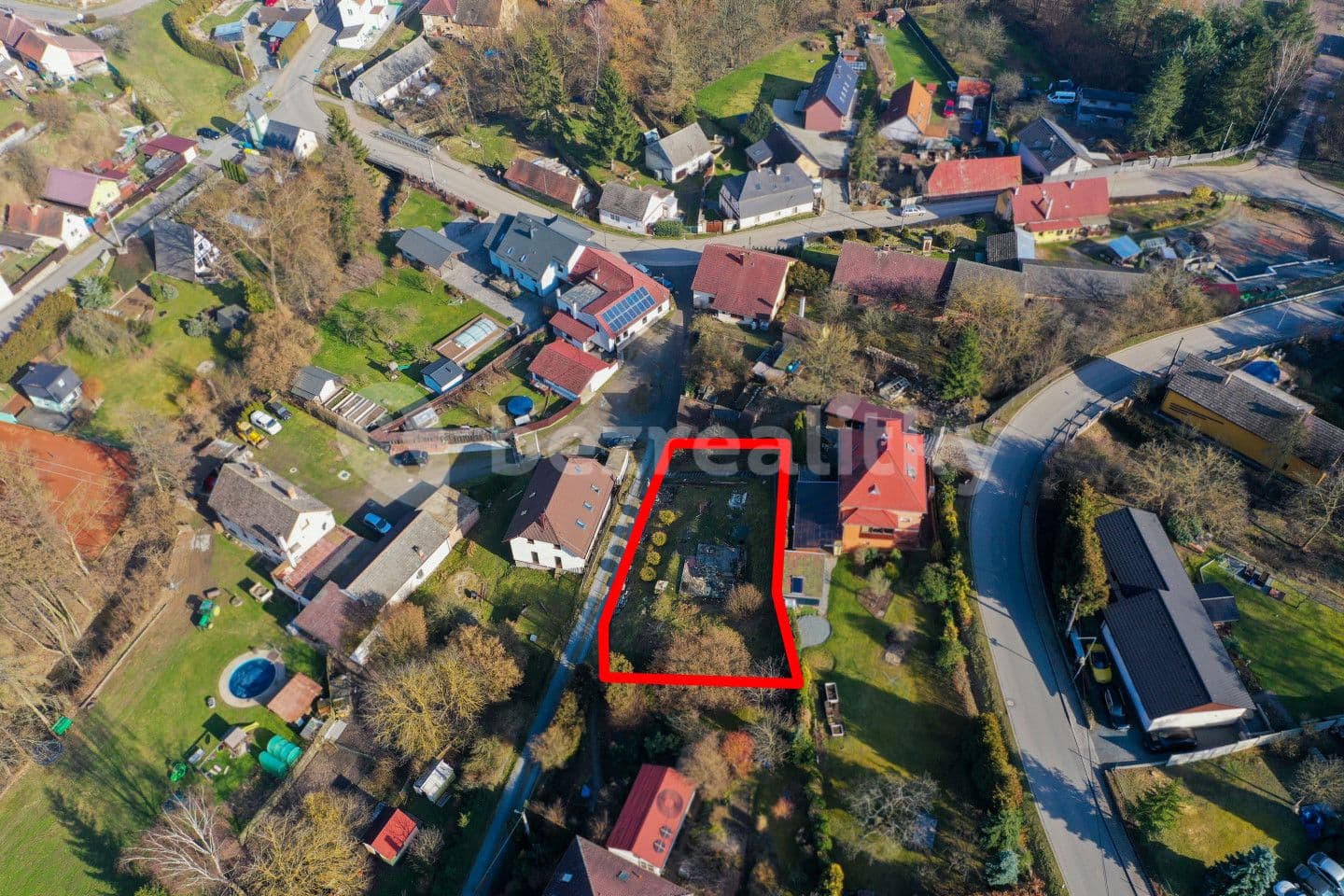 plot for sale, 513 m², Všeruby, Plzeňský Region