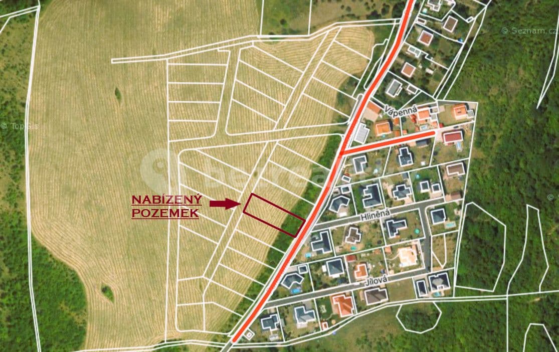 plot for sale, 1,184 m², Teplice, Ústecký Region