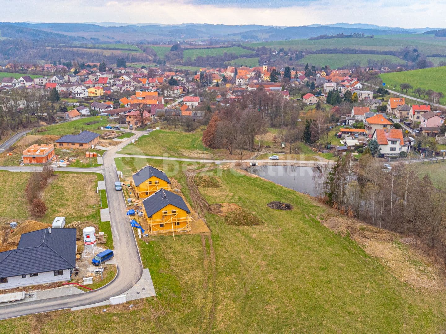 plot for sale, 1,069 m², Louňovice pod Blaníkem, Středočeský Region