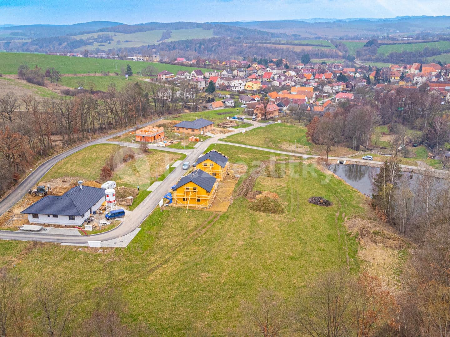 plot for sale, 1,069 m², Louňovice pod Blaníkem, Středočeský Region