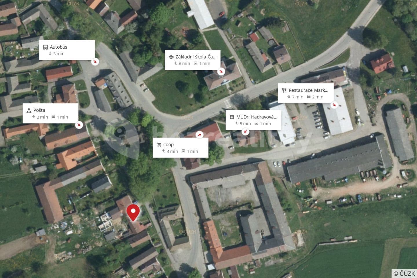 recreational property for sale, 394 m², Častrov, Vysočina Region