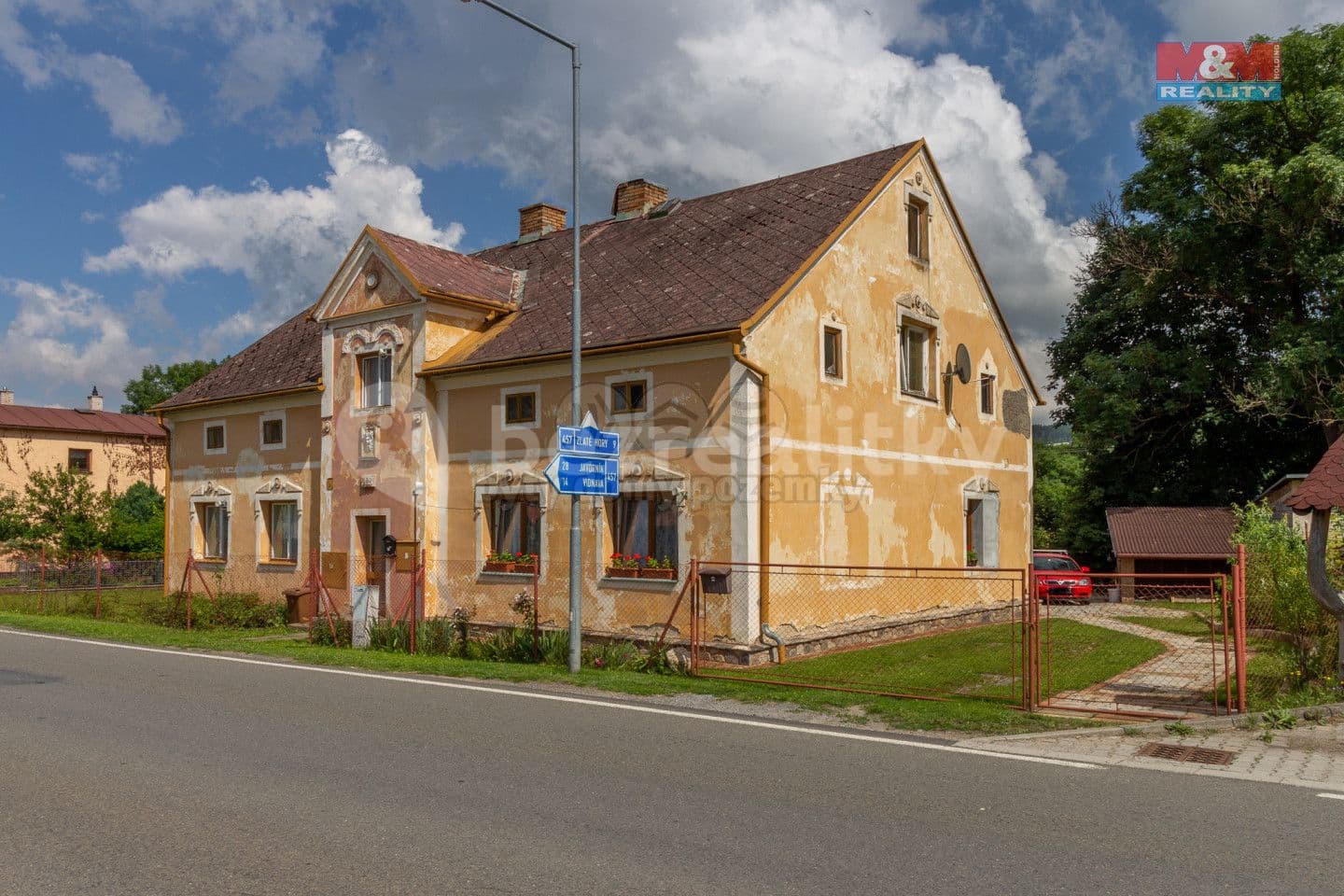 house for sale, 270 m², Sokolská, Mikulovice, Olomoucký Region