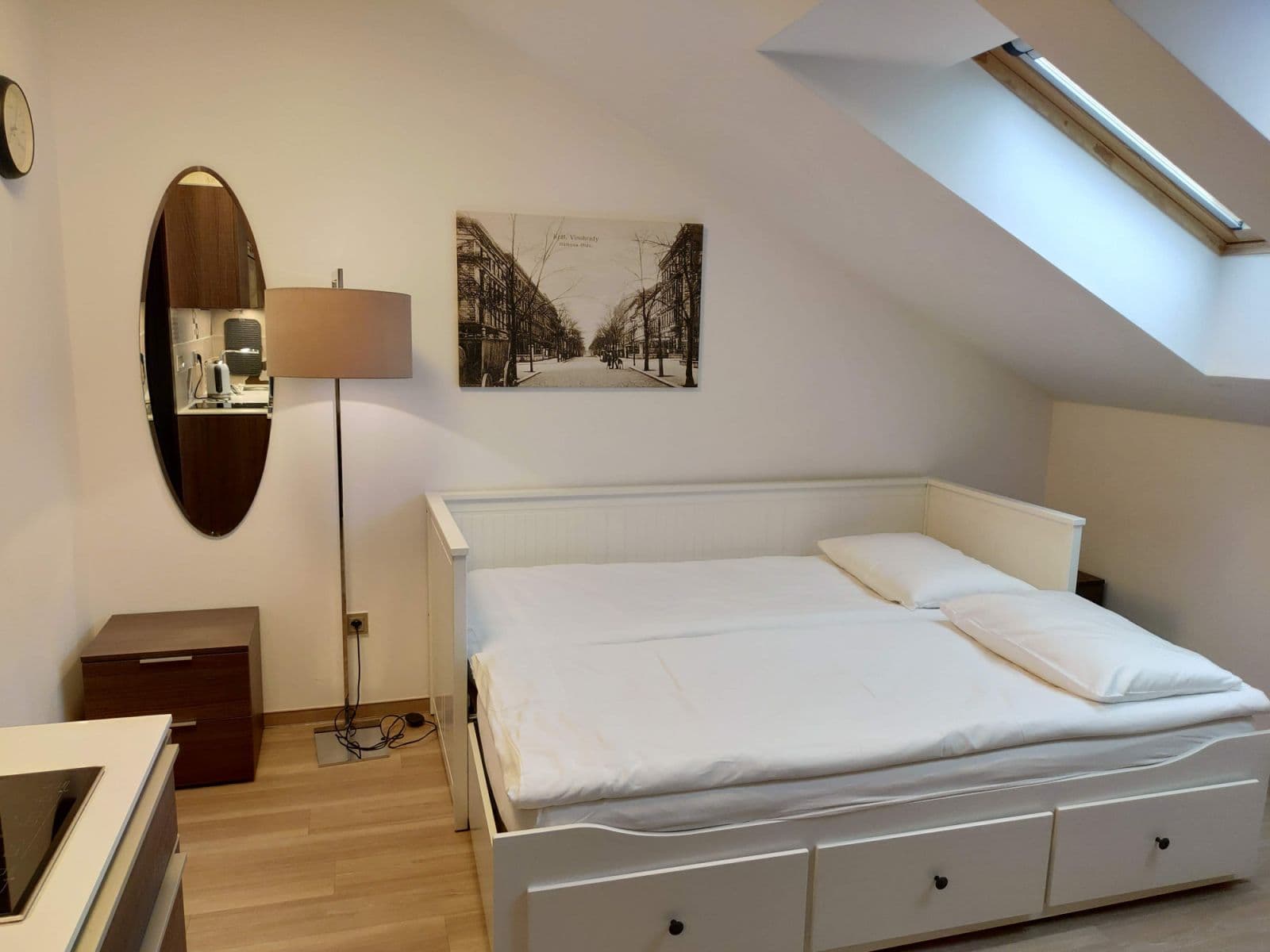 flat to rent, 20 m², Legerova, Prague, Prague