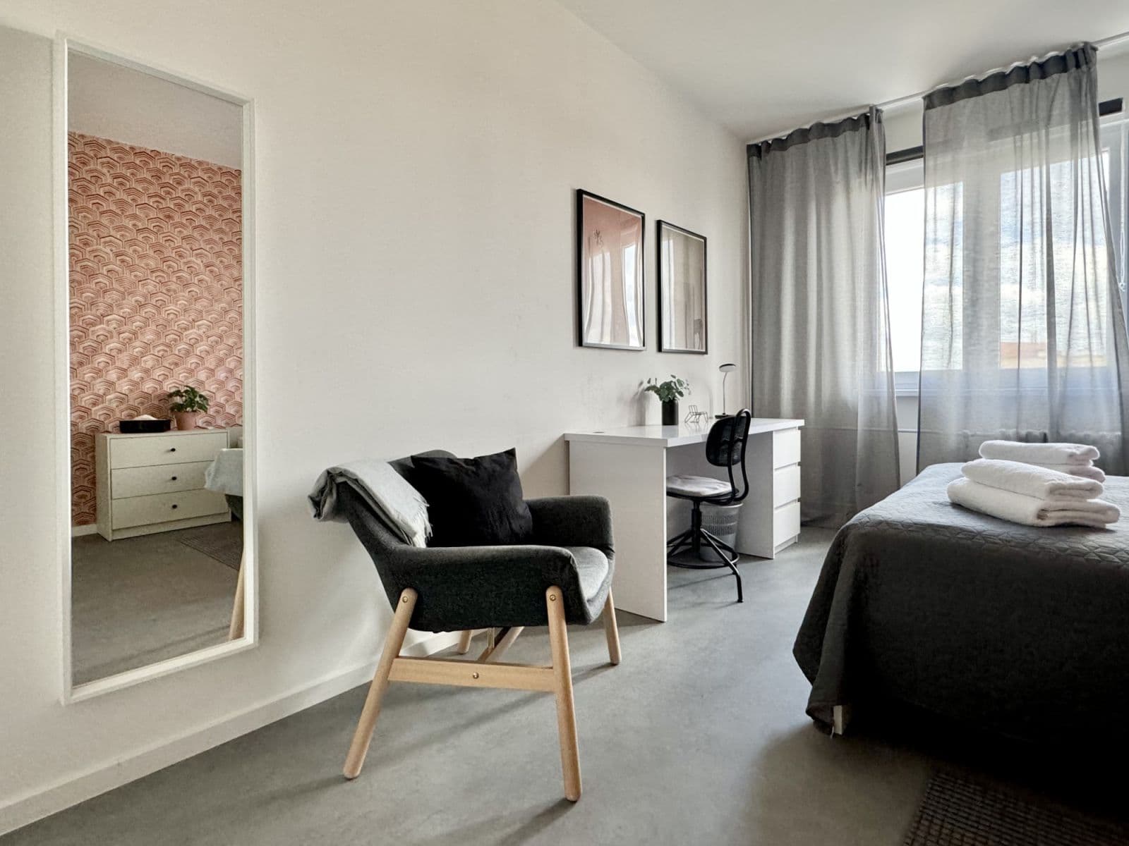 flat to rent, 54 m², Na Petřinách, Prague, Prague