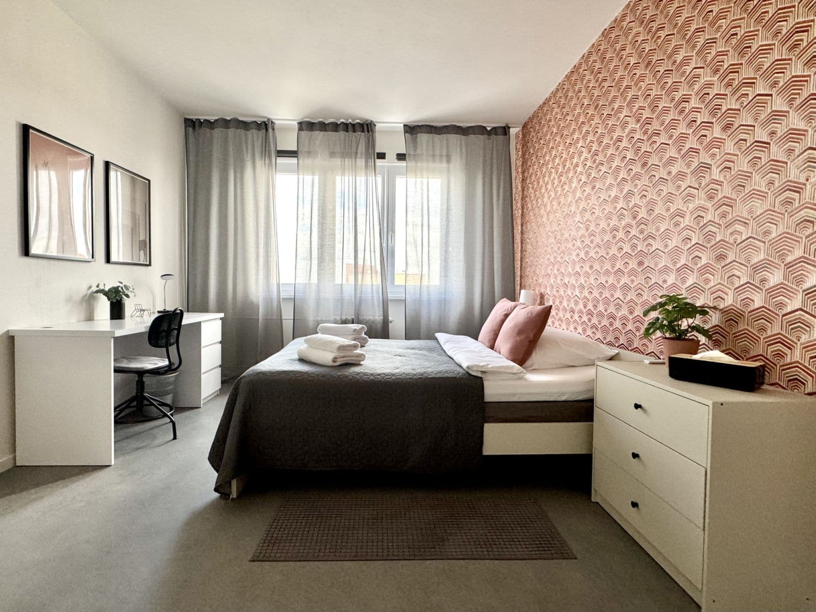 flat to rent, 54 m², Na Petřinách, Prague, Prague
