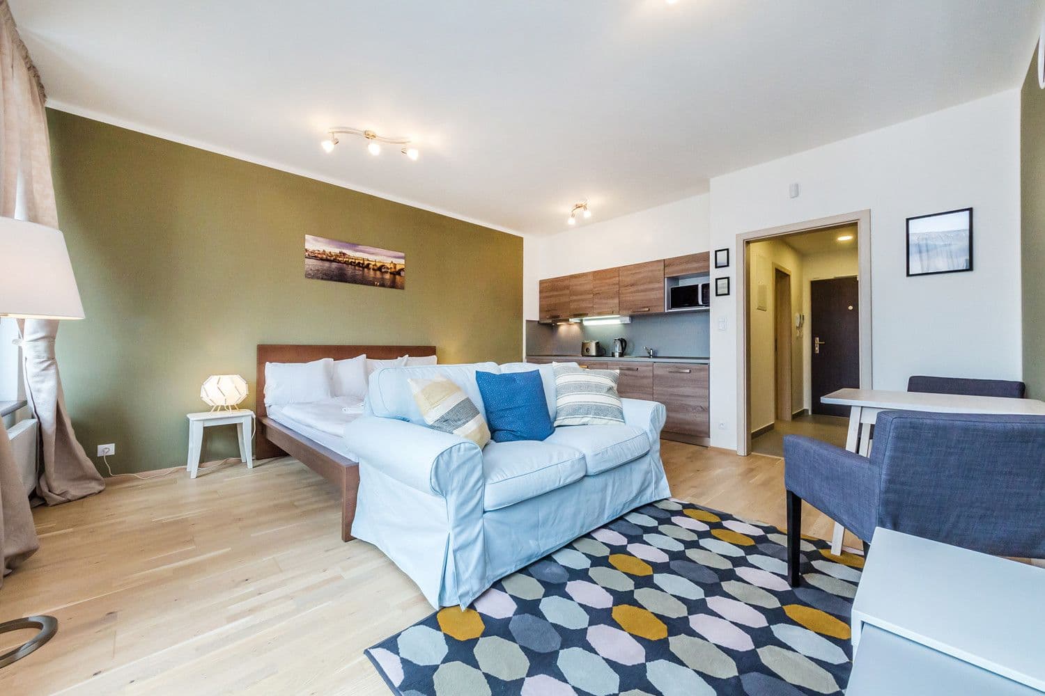flat to rent, 30 m², V Háji, Prague, Prague