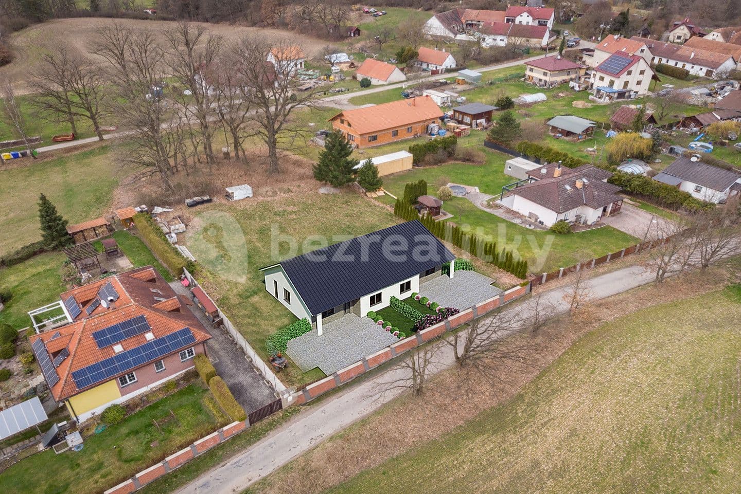 plot for sale, 1,500 m², Týnec nad Sázavou, Středočeský Region
