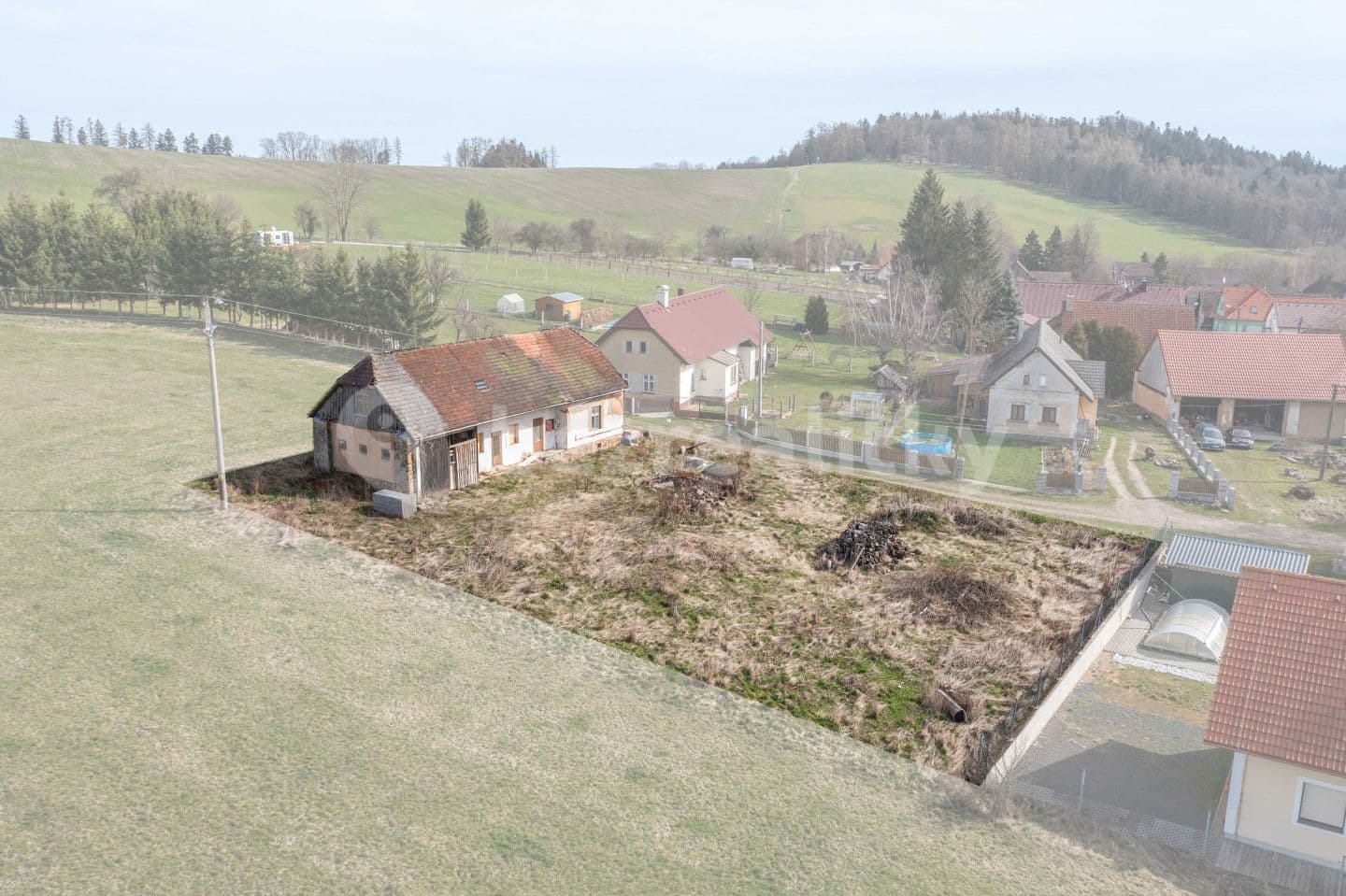 recreational property for sale, 1,103 m², Měčín, Plzeňský Region
