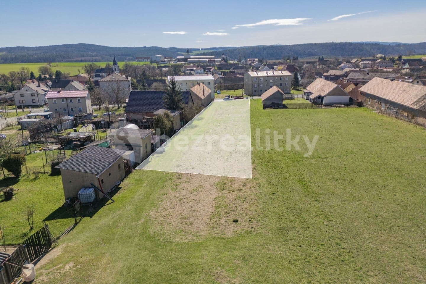 plot for sale, 1,200 m², Mlečice, Plzeňský Region