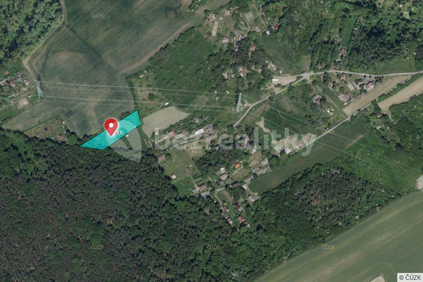 plot for sale, 2,370 m², Smolnice, Ústecký Region