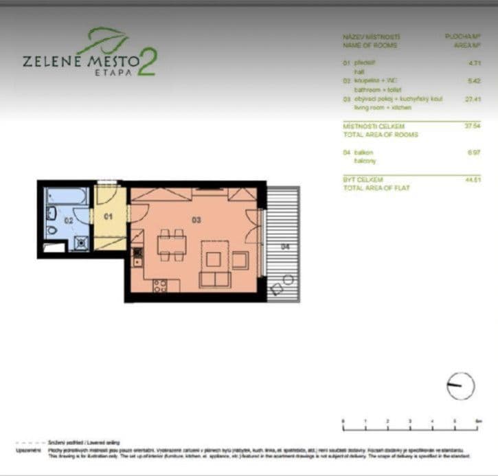 flat to rent, 37 m², Učňovská, Prague, Prague