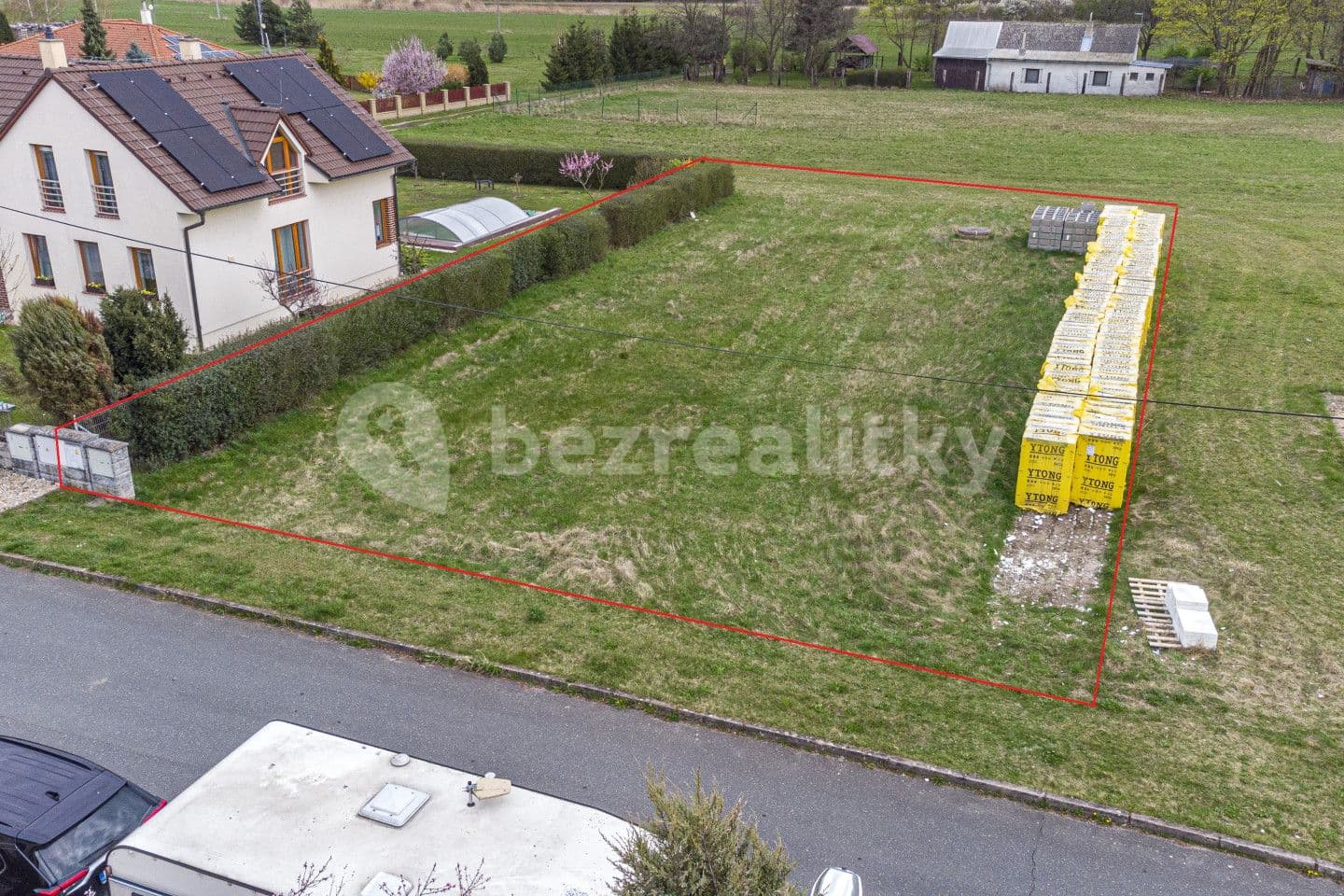 plot for sale, 830 m², Svatý Mikuláš, Středočeský Region