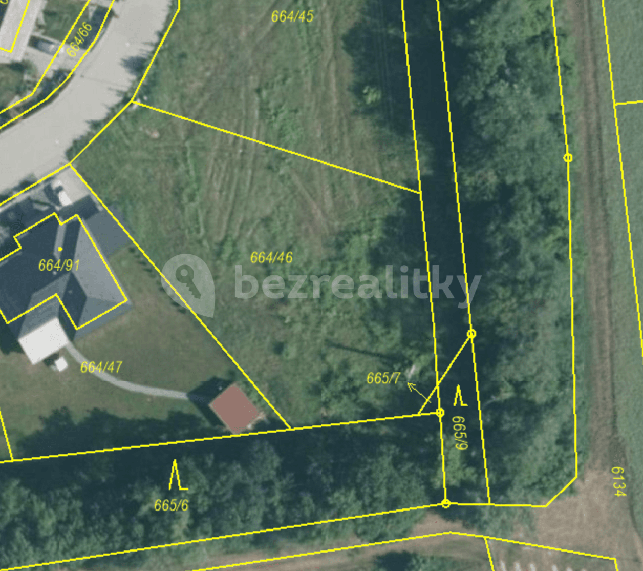 plot for sale, 1,337 m², Medlov, Jihomoravský Region