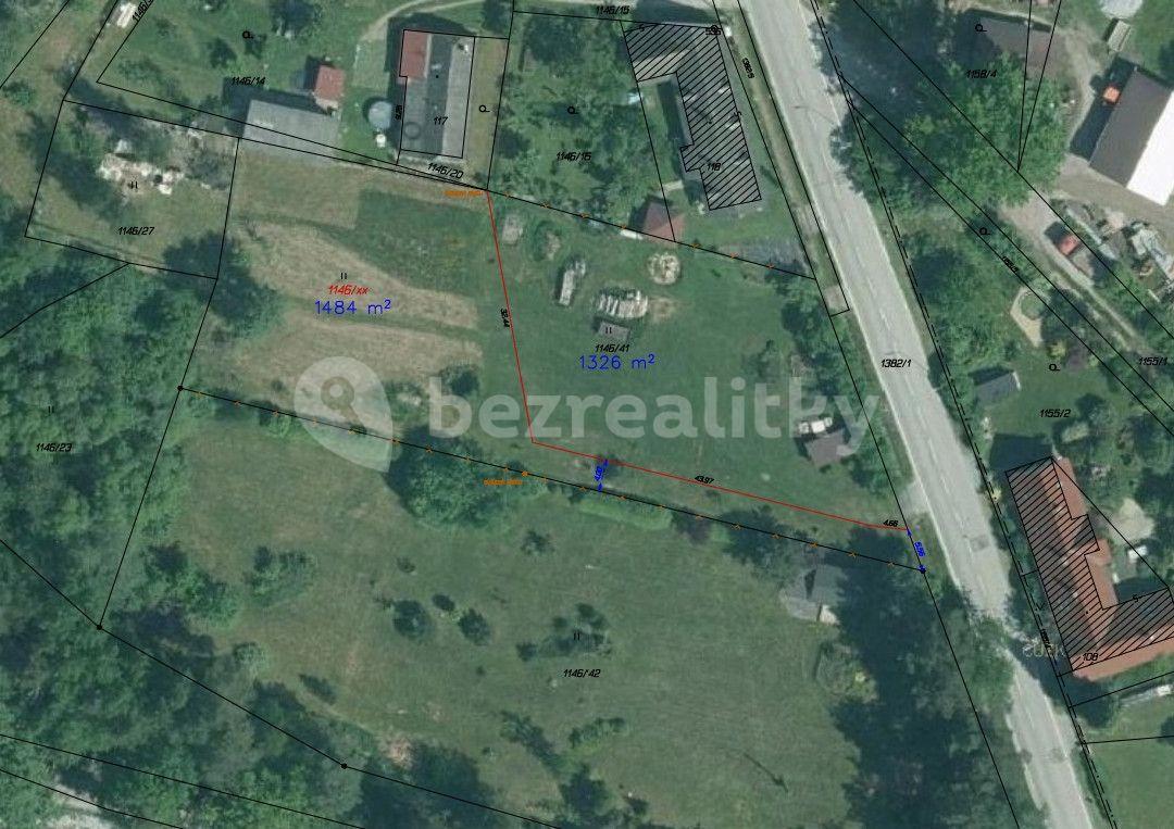 plot for sale, 1,484 m², Jílovice, Jihočeský Region