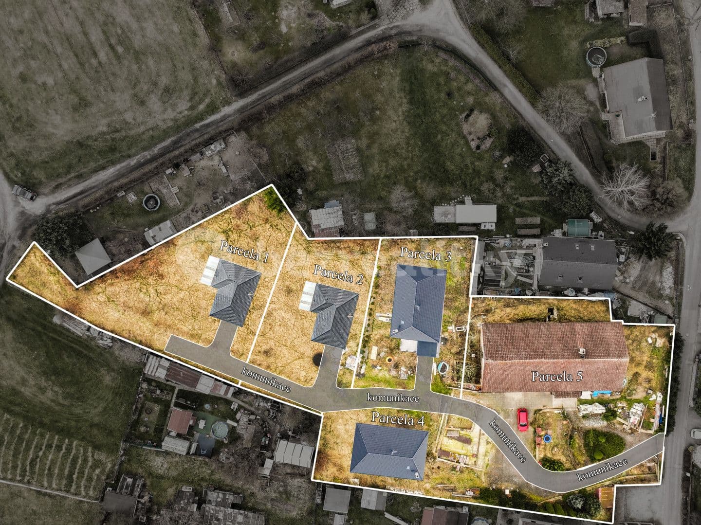 plot for sale, 540 m², Česká Lípa, Liberecký Region