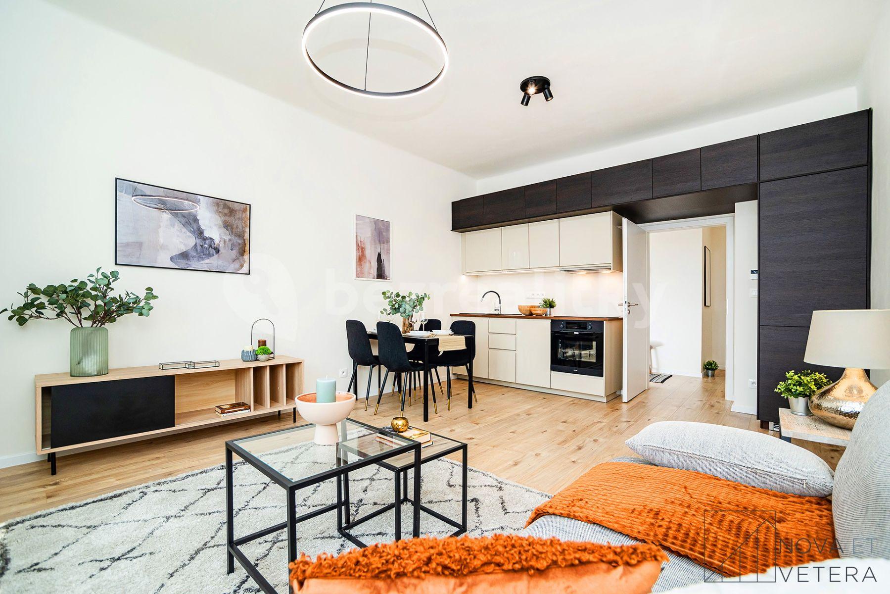 1 bedroom with open-plan kitchen flat for sale, 58 m², Staňkova, Brno, Jihomoravský Region