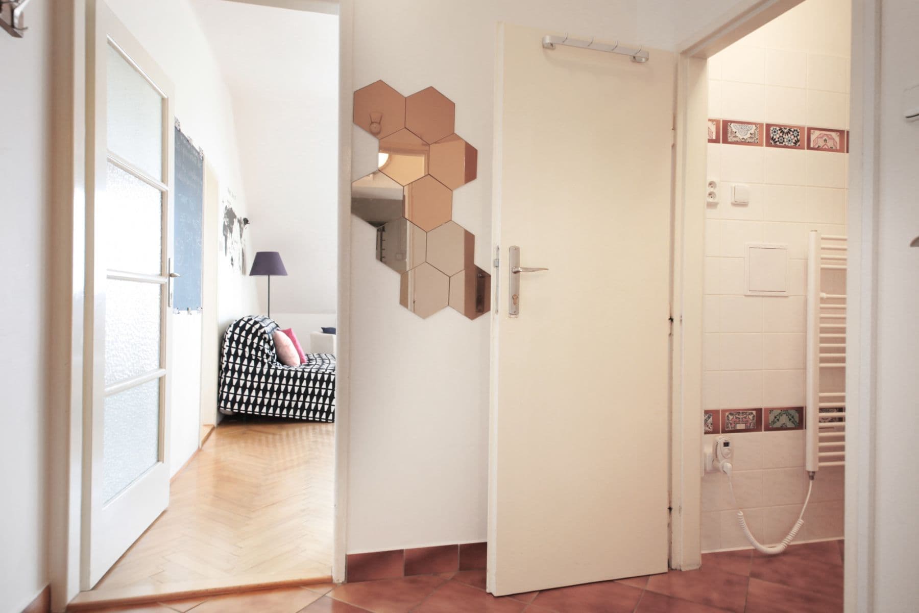 flat to rent, 87 m², náměstí Před Bateriemi, Prague, Prague