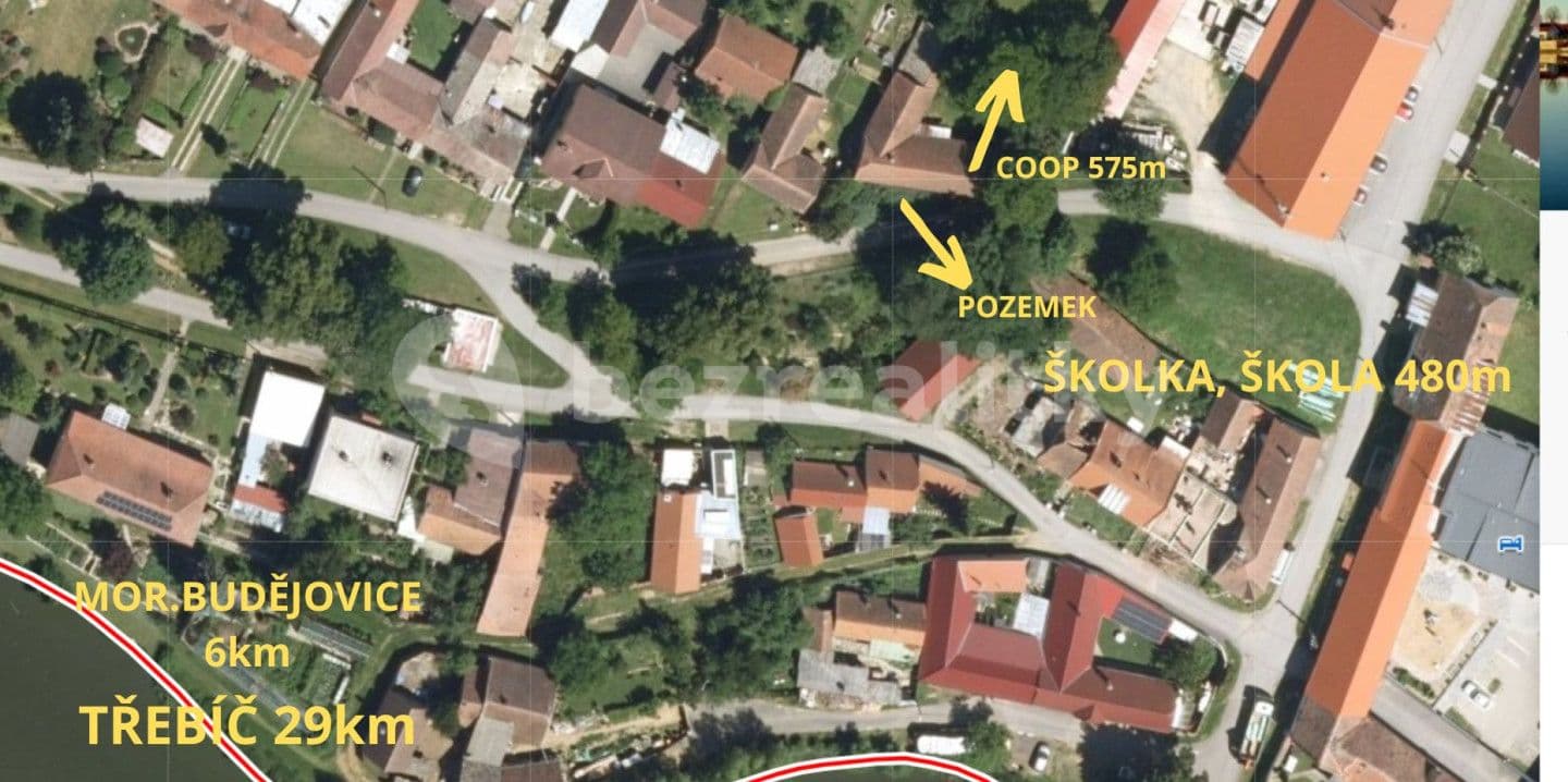 plot for sale, 292 m², Nové Syrovice, Vysočina Region