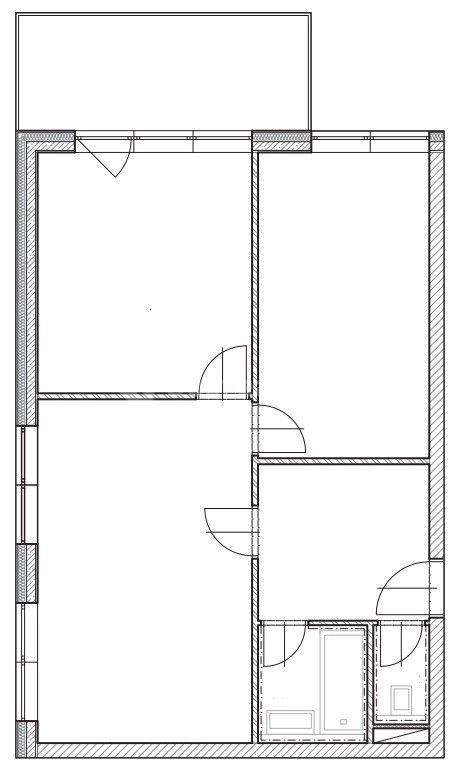 2 bedroom with open-plan kitchen flat for sale, 66 m², Otakara Kubína, Boskovice, Jihomoravský Region