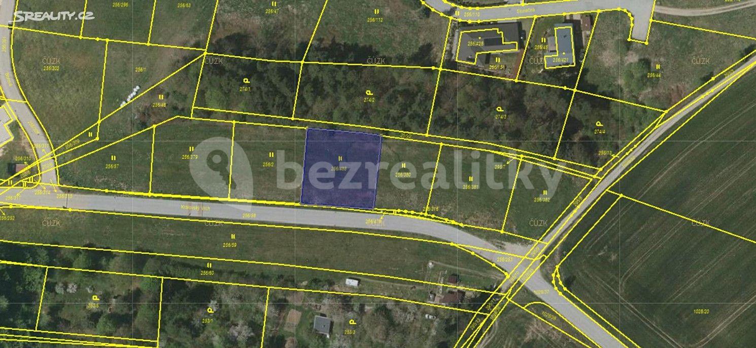plot for sale, 1,081 m², Královský Vrch, Adamov, Jihočeský Region