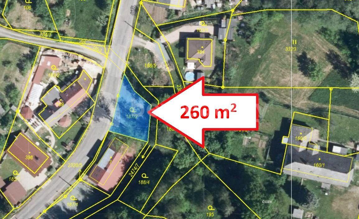 plot for sale, 260 m², Lukavice, Královéhradecký Region