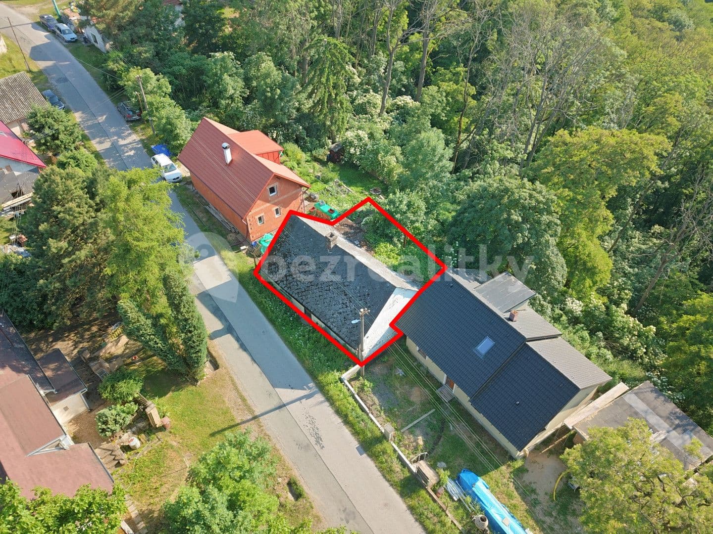 house for sale, 80 m², Pětikozly, Středočeský Region