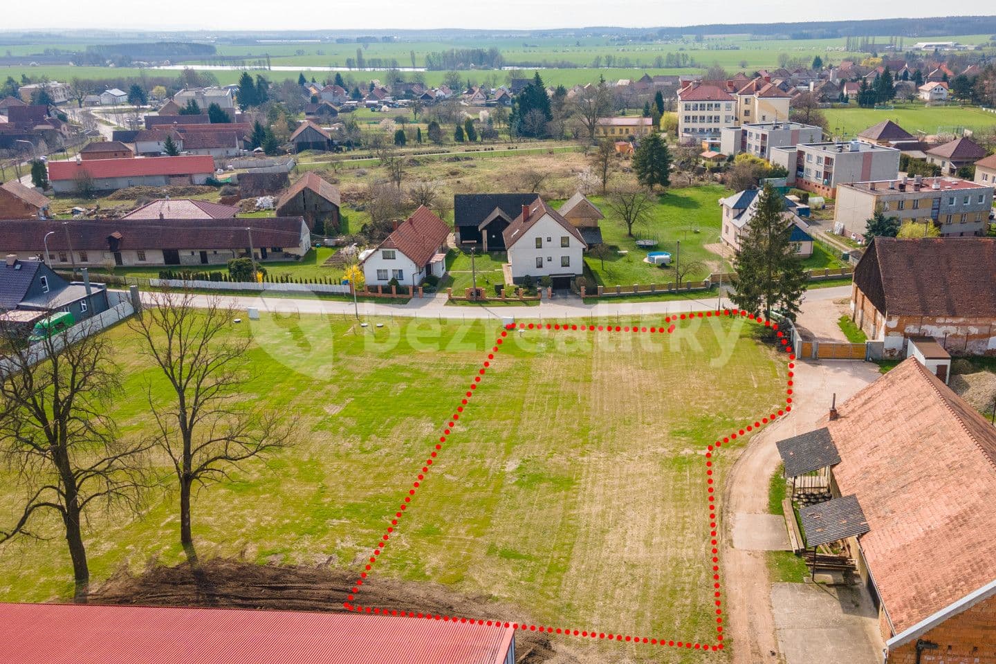 plot for sale, 1,508 m², Hlušice, Královéhradecký Region