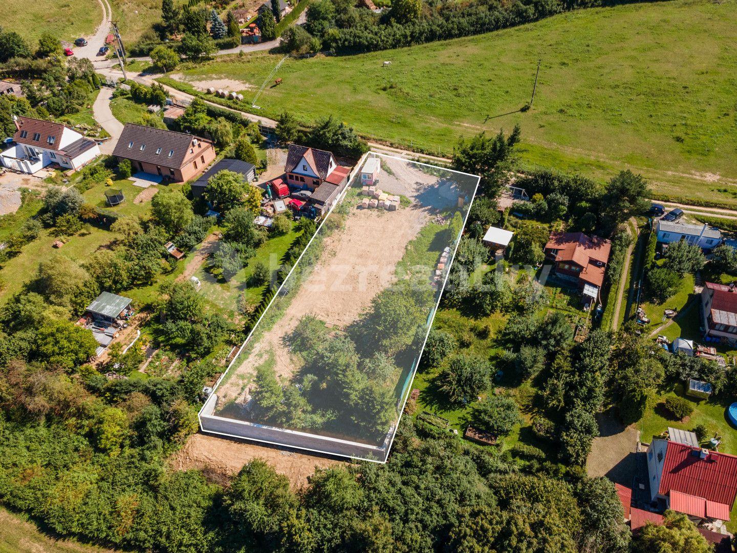plot for sale, 1,436 m², Na Bořích, Zadní Třebaň, Středočeský Region
