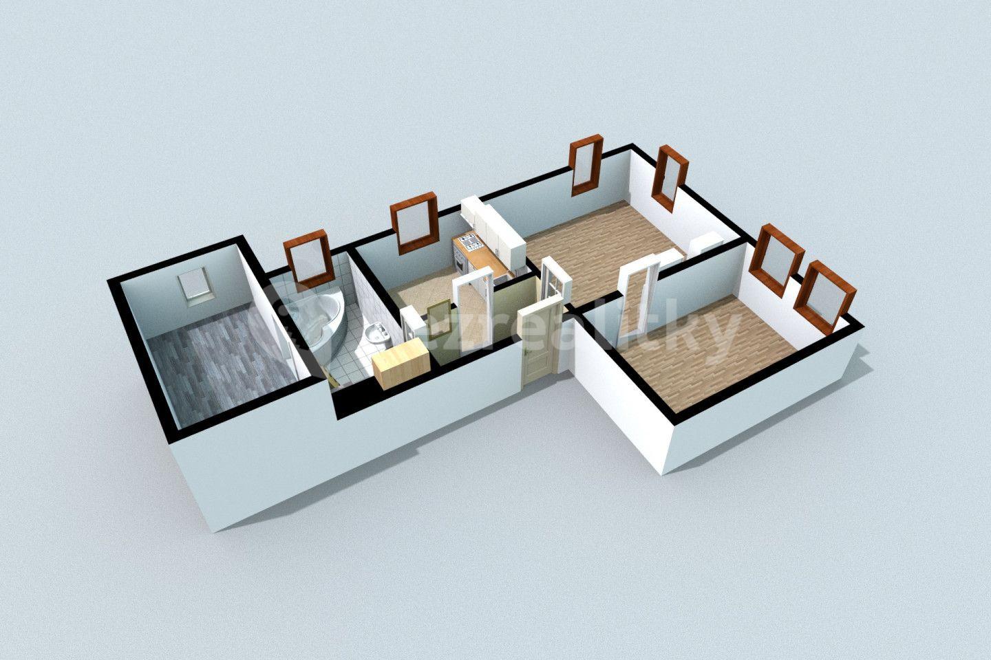 2 bedroom flat for sale, 62 m², Smetanova, Jablonec nad Nisou, Liberecký Region