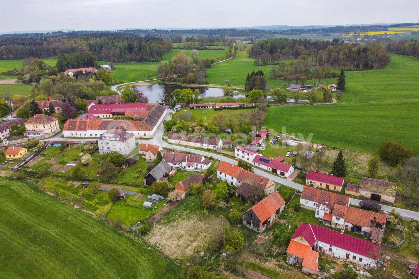 recreational property for sale, 1,848 m², Lažany, Jihočeský Region