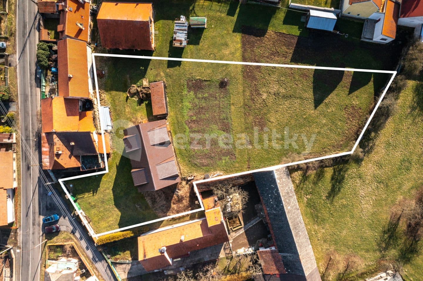 plot for sale, 2,250 m², Pochvalov, Středočeský Region