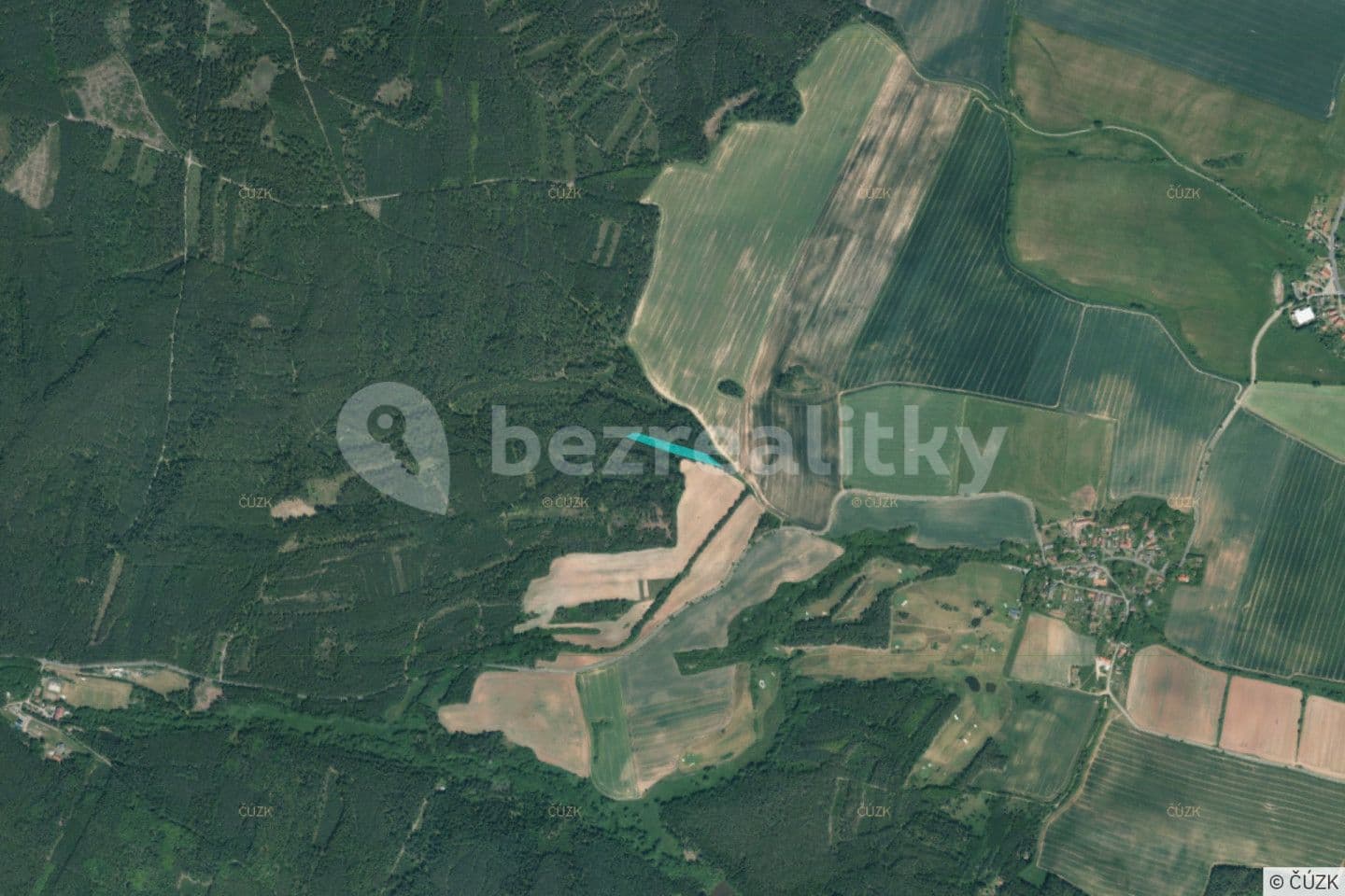 plot for sale, 4,694 m², Jesenice, Středočeský Region