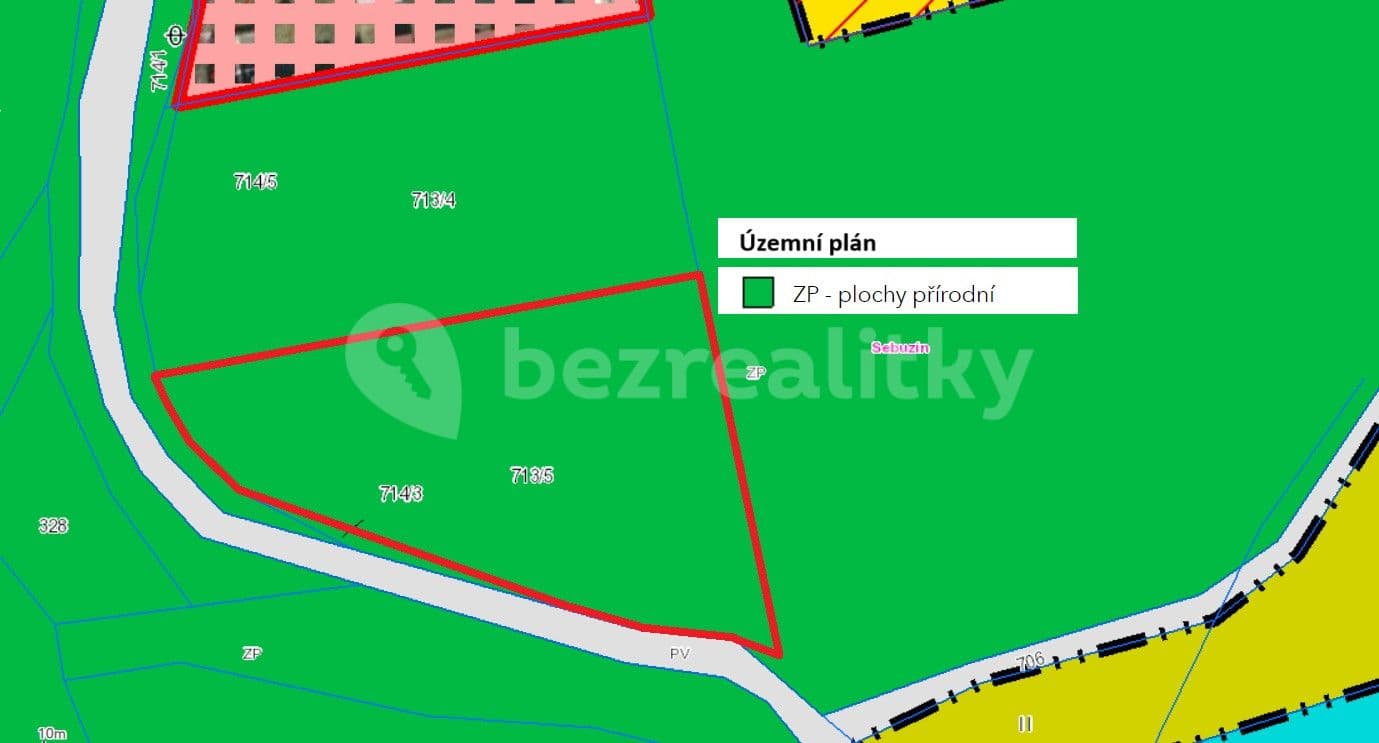 plot for sale, 1,543 m², Ústí nad Labem, Ústecký Region