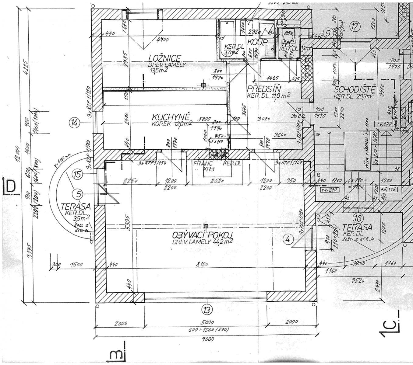 flat to rent, 98 m², Na Okrouhlíku, Prague, Prague