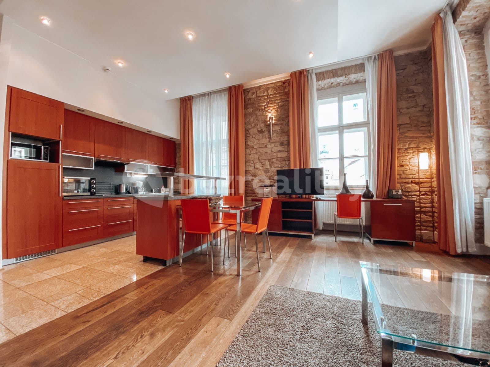 1 bedroom with open-plan kitchen flat to rent, 53 m², Rybná, Prague, Prague