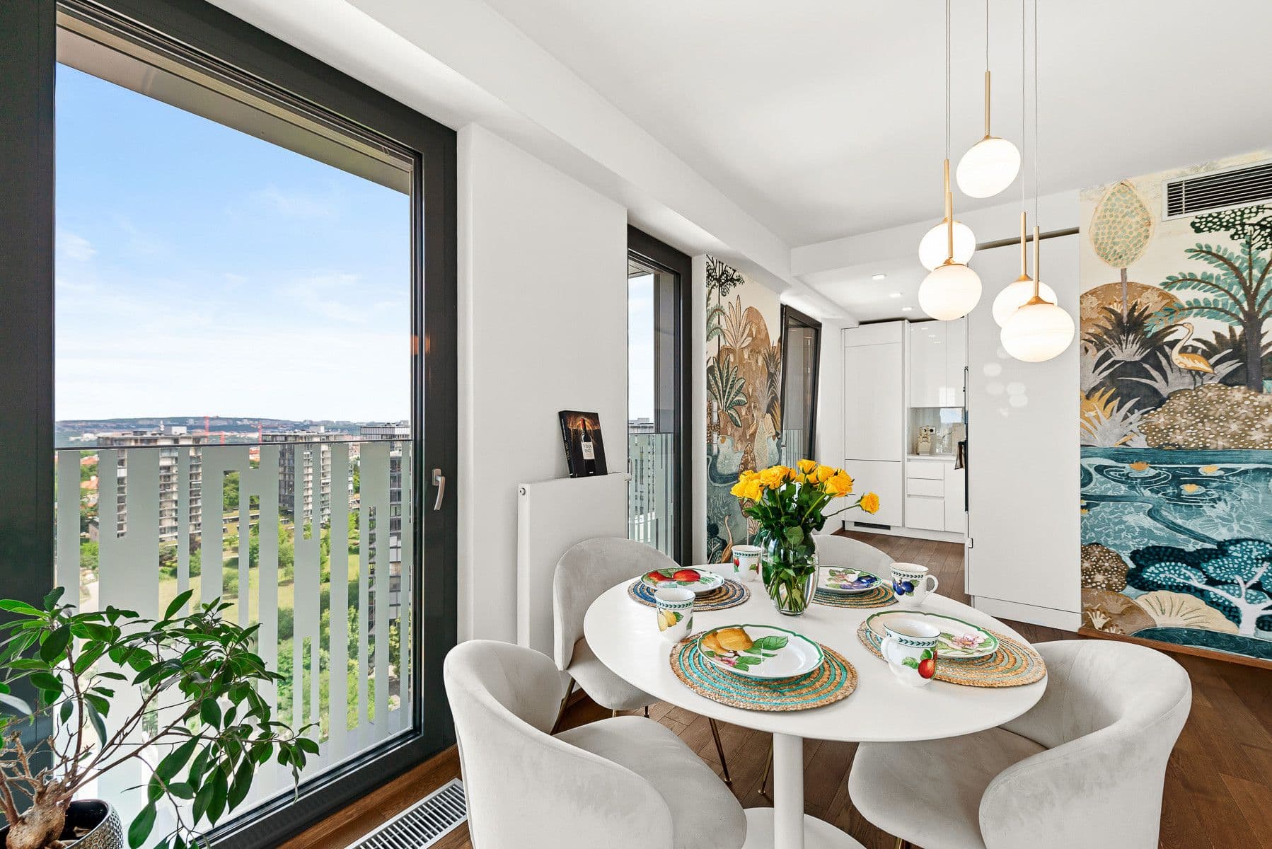 flat to rent, 80 m², Olšanská H, Prague, Prague