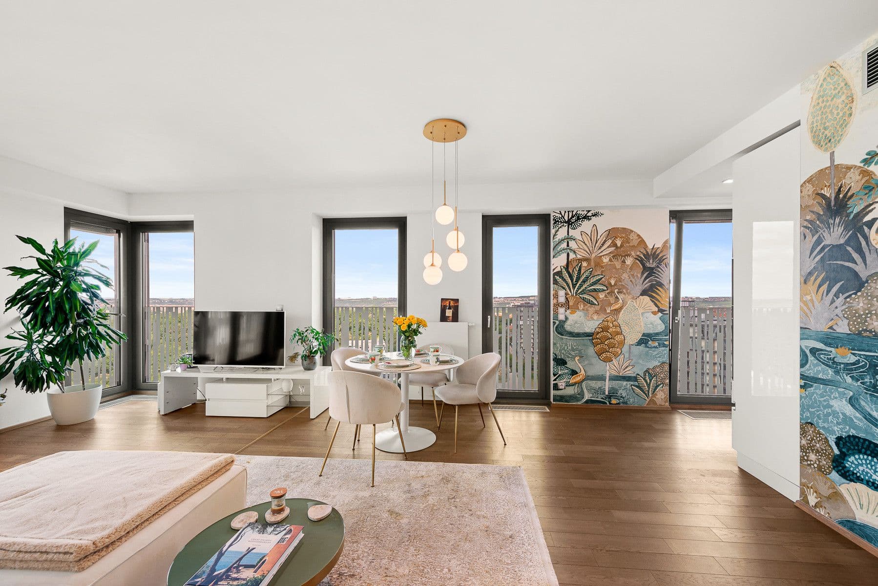 flat to rent, 80 m², Olšanská H, Prague, Prague