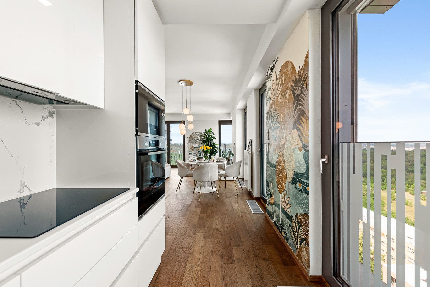 flat to rent, 80 m², Olšanská H, Prague, Prague