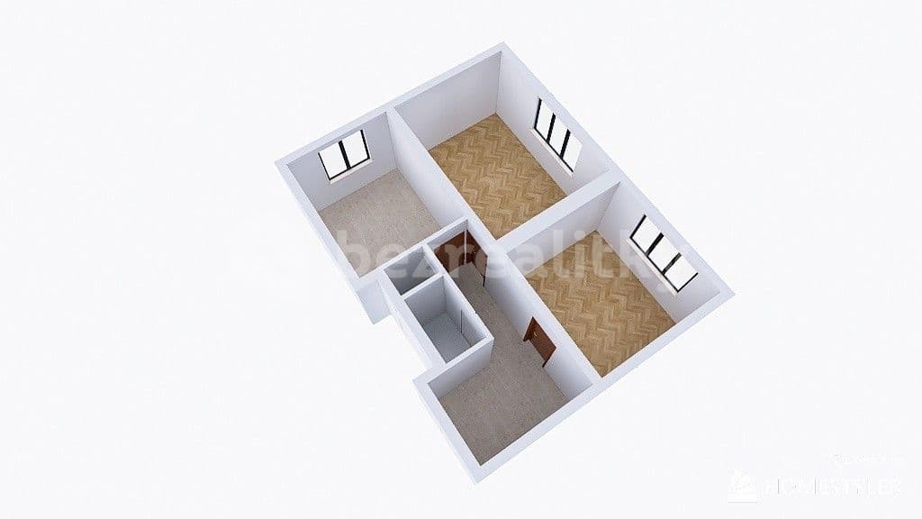2 bedroom flat to rent, 66 m², Žinkovská, Prague, Prague